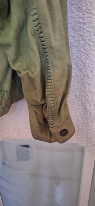 Cazadora vintage verde