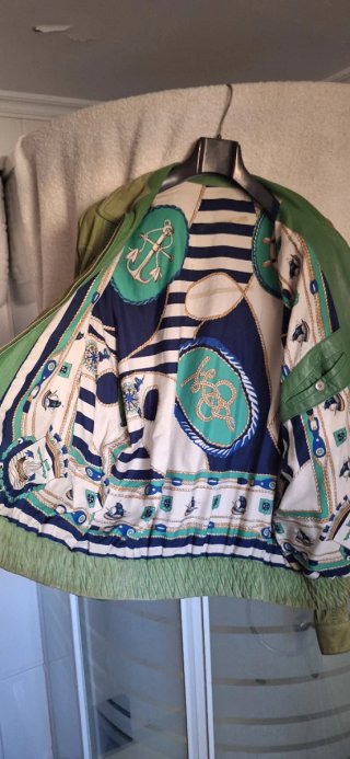 Cazadora vintage verde