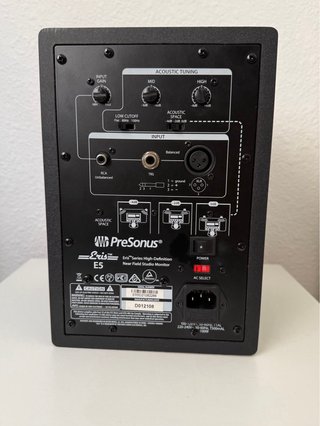 Monitores Eris E5 Negros