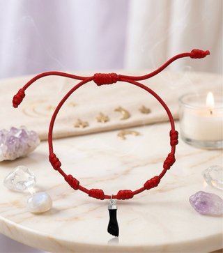 Pulsera 7 nudos higa plata 925