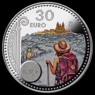 5 Monedas Plata España 30-40-60 Euros