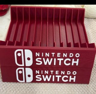 Soporte para juegos Nintendo Switch hecho en 3D