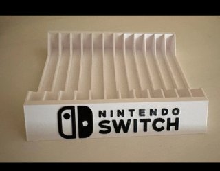 Soporte para juegos Nintendo Switch hecho en 3D