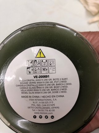 Vela aromática té - Item
