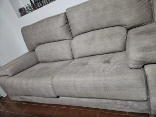 Sofá 3 plazas y 2 plazas gris