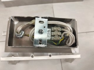 Lámpara de techo moderna metal y cristal