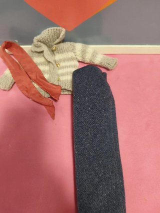 Conjunto muñeca nancy foulard