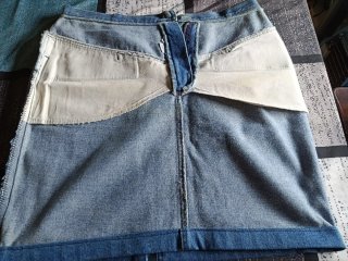 Falda vaquera corta Sportswear