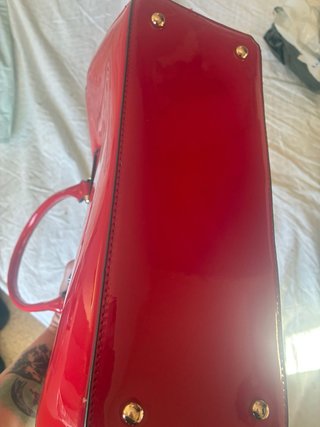 Bolso de mano rojo para eventos