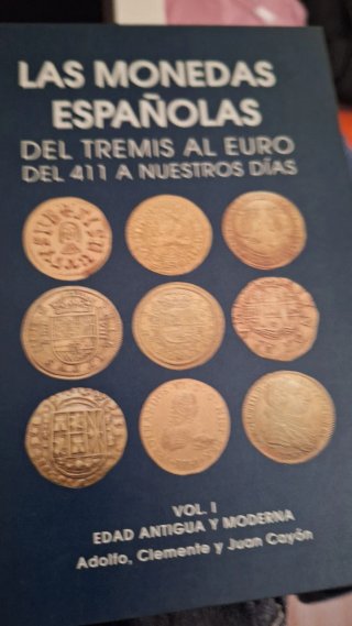 1 vol.I y IICayon Monedas Españolas Vol. II y I