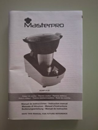 Robot Cocina MasterPRO Touch Multifunción