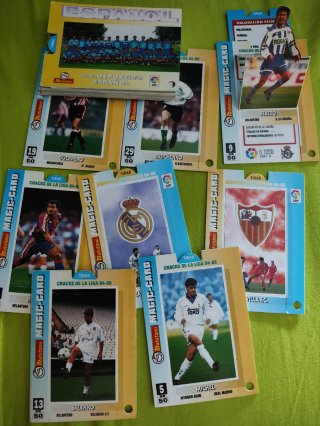 Cromos Matutano Liga 94-95 Magic Card