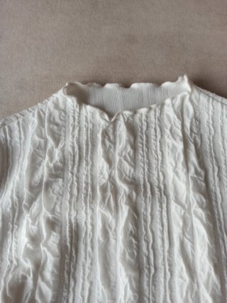 Camiseta manga larga blanca chica