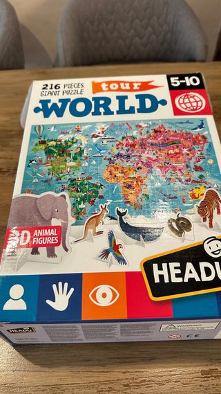 Puzzle HEADU Tour del Mundo 216 piezas
