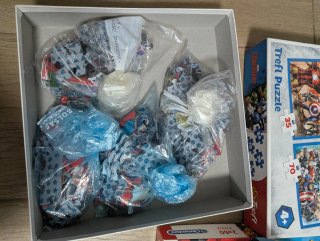 Lote 3 Puzzles Marvel Trefl y Clementoni