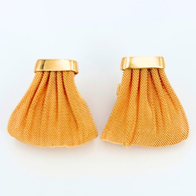 Pendientes Oro 18K, Vintage, 13.05gr