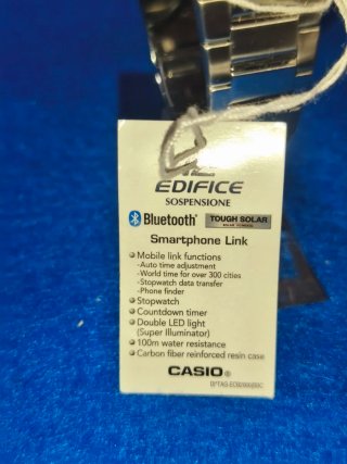 Casio Edifice Bluetooth WR10BAR Dorado