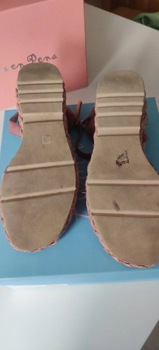 Sandalias Alma en Pena Talla 39 Rosa