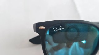 Gafas de Sol Ray-Ban Jr. Cristal Azul