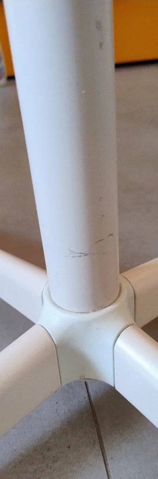 Sedia scrivania Ikea Leifarne arancione