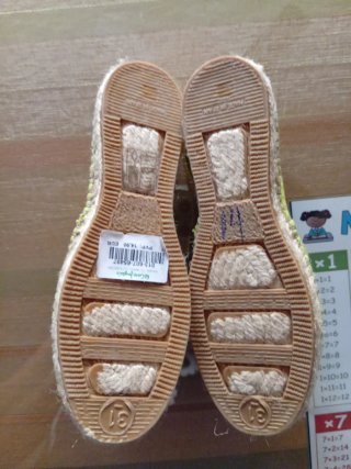Zapatillas esparto niña talla 31