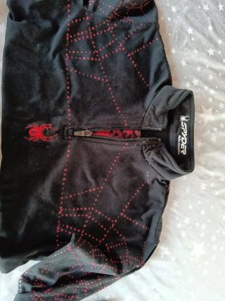 Camiseta Spyder M Negra y Roja