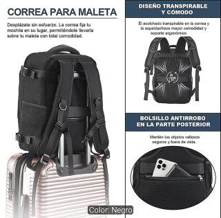 Mochila de cabina unisex.