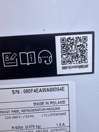 Frigorifero combinato SAMSUNG RB34C600CWWW bianco in vendita