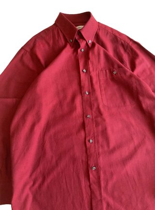 Camisa lisa Roja Burdeos Ingram 00s Talla L Verano