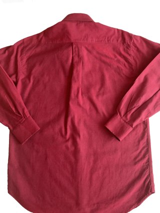 Camisa lisa Roja Burdeos Ingram 00s Talla L Verano
