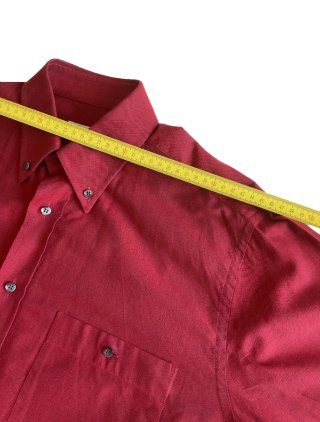 Camisa lisa Roja Burdeos Ingram 00s Talla L Verano