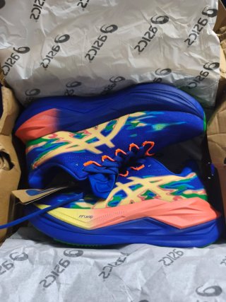 Asics FF Leap Zapatillas Running Azul Naranja