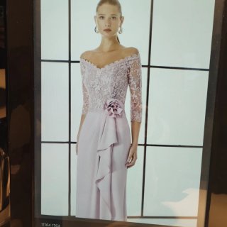 Vestido Rosa Clara Madrina Colección 2026