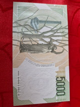 6 Banconote 5000 Lire Banca d'Italia