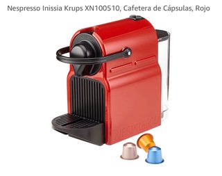 Macchina da caffè Nespresso Krups Rossa