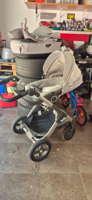 Carrito Bebé Stokke Gris