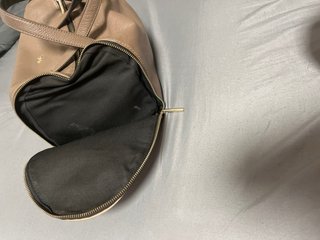 Bolso Purificación García Marrón y beig