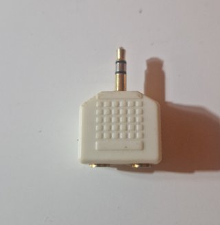 Sdoppiatore Audio Jack 3.5mm bianco