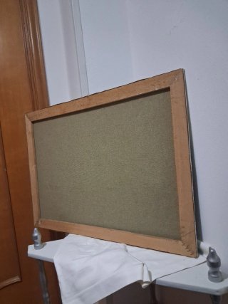 Olio su tela paesaggio montano