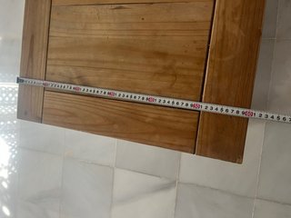 Mesa centro madera rústica para restaurar