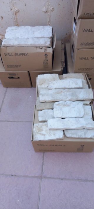 Lote 16 Cajas Revestimiento Piedra