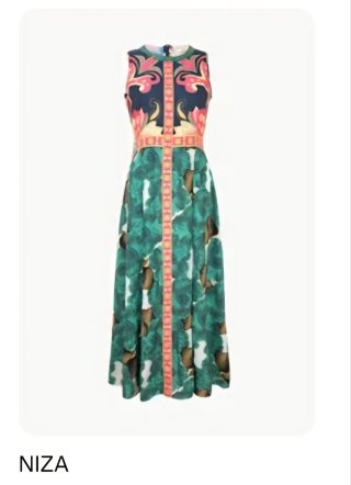 Vestido largo de Fiesta Niza Talla 40