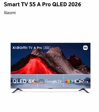 Smart TV Xiaomi 55 QLED 4K Google TV