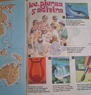 Álbum de cromos adivinanzas