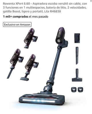 Aspiradora Rowenta XPert 6.60 Lila