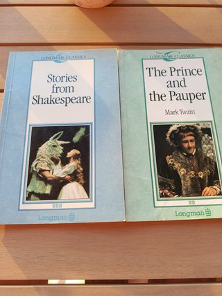 Pack de dos libros en ingles