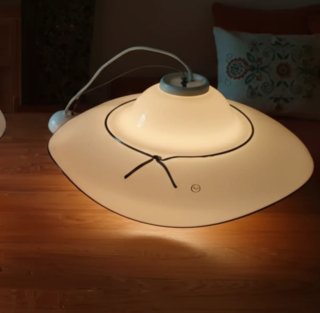 Set Vetro Murano Comodini Lampadario