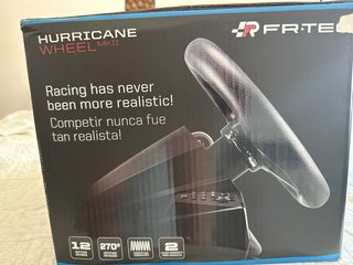 Volante FR-TEC Hurricane Wheel MKII PS4/PS3/Switch