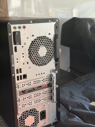 HP Pavilion Gaming Desktop Negro/Verde
