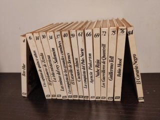 Libros literatura juvenil, años 70
